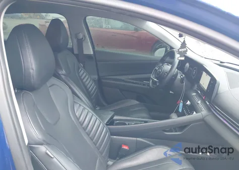 2023 Hyundai Elantra Limited from USA, damaged, VIN 5NPLP4AG7PH105417